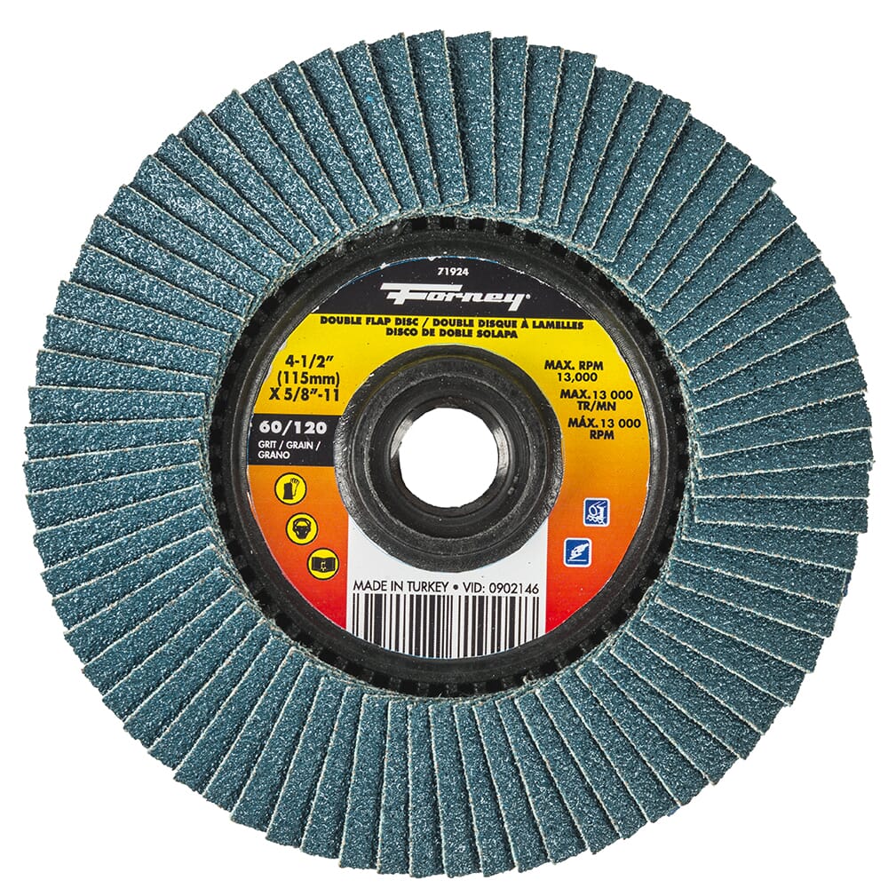71924 Double Sided Flap Disc, 60/1